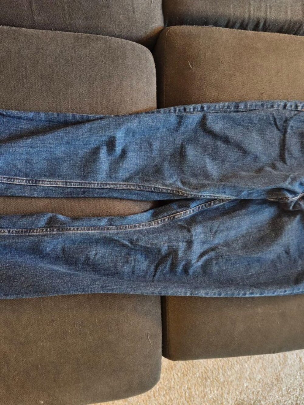 Abercrombie & Fitch Women's Dark Wash Skinny Jeans